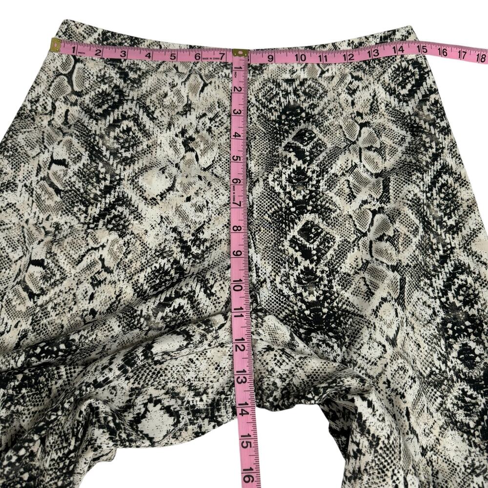 Women's DO+BE Muilticolor Snake Print Side Zip Wide Leg‎ Palazzo Pant sz Large - Picture 8 of 8